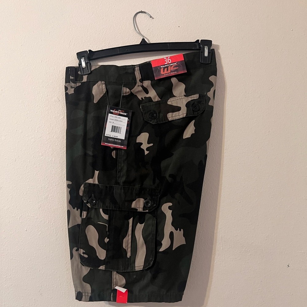 Men's Camouflage Cargo Shorts
